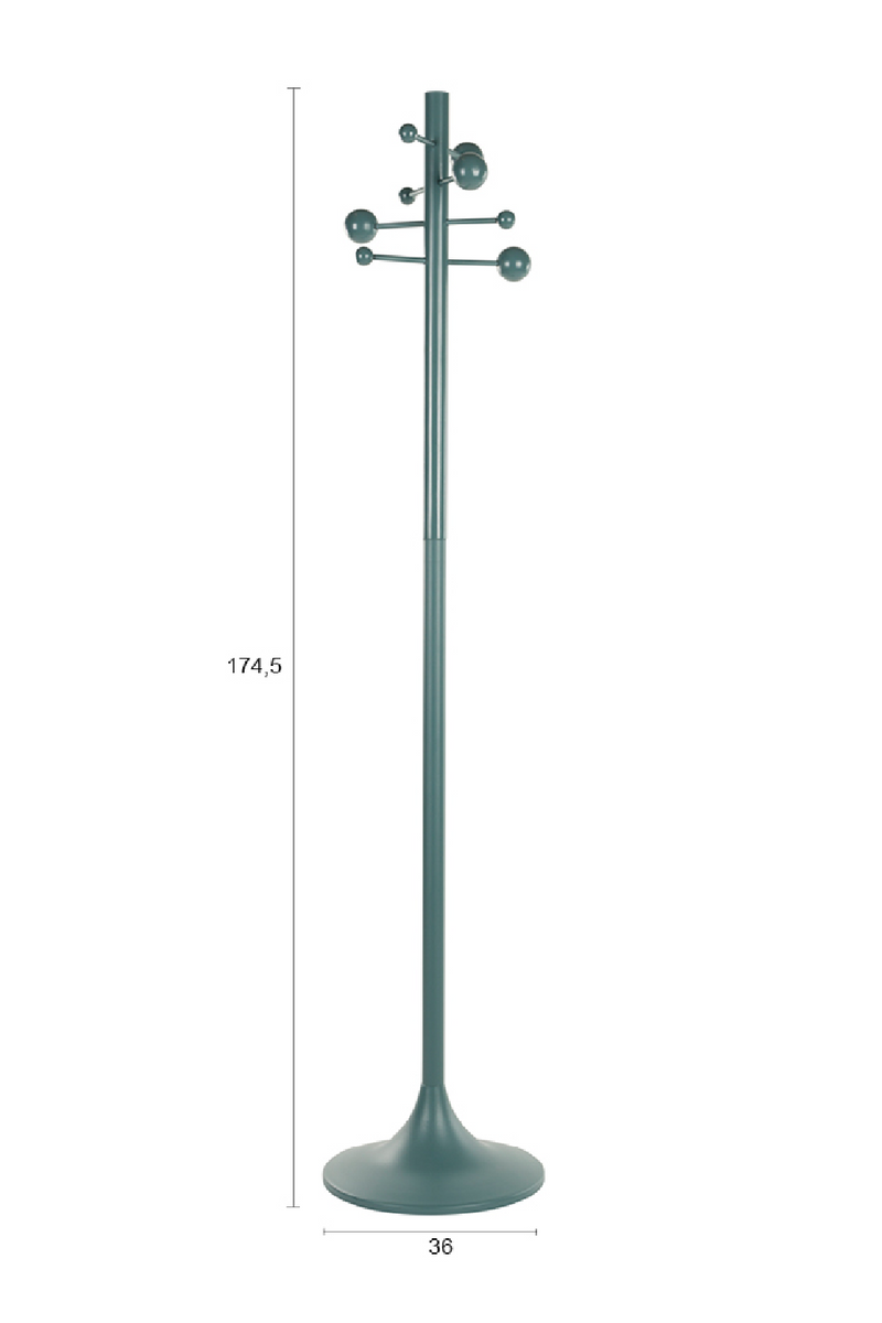 Rubber Wood Coat Rack | Zuiver Jason | Oroatrade.com