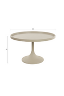 Round Pedestal Coffee Table | Zuiver Jason | Oroatrade.com