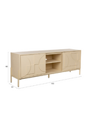 Oak Relief Sideboard | Zuiver Faces | Oroatrade.com