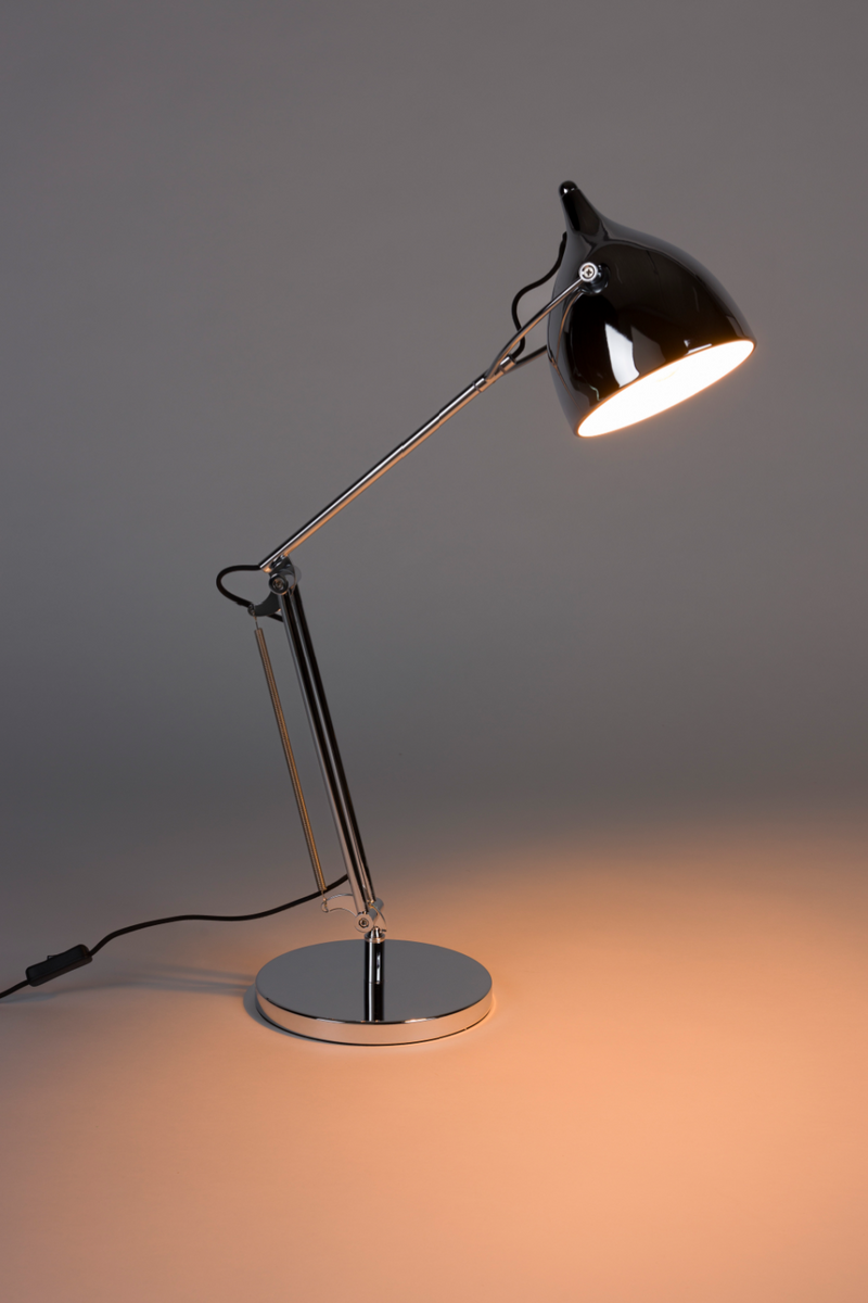 Chrome Adjustable Desk Lamp | Zuiver Reader | Oroatrade.com