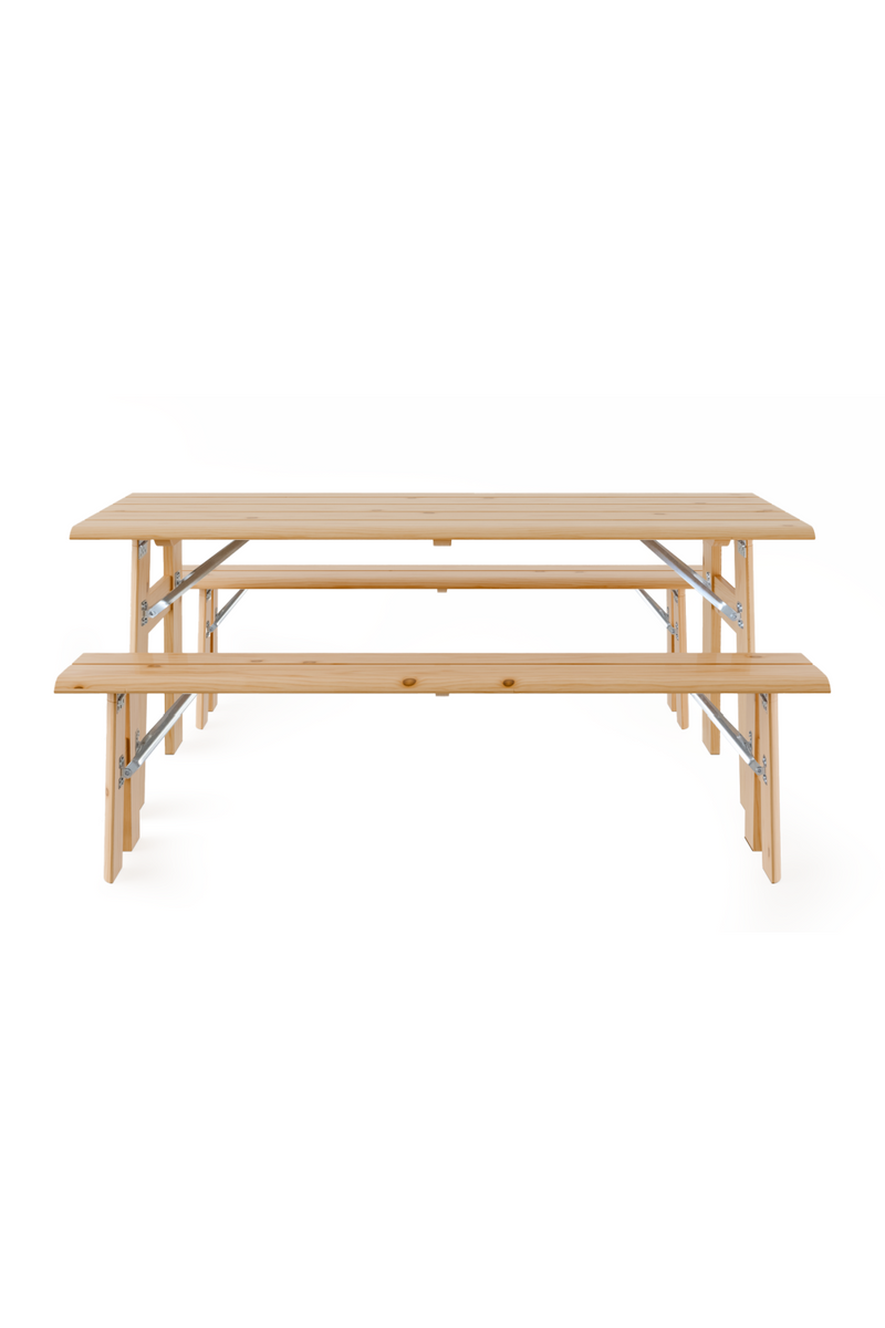Foldable Outdoor Bench | Zuiver Avenue | Oroatrade.com