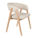 Hospitality furniture - Oak Framed Dining Armchair - www.oroatrade.com
