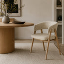 Hospitality furniture - Oak Framed Dining Armchair - www.oroatrade.com