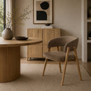 Hospitality furniture - Oak Framed Dining Armchair - www.oroatrade.com