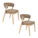 Hospitality furniture - Oak Framed Dining Chairs (2) - www.oroatrade.com