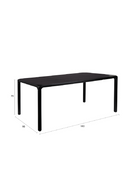 Modern Minimalist Wooden Dining Table | Zuiver Storm | Oroatrade.com