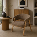 Hospitality furniture - Oak Framed Lounge Chair - www.oroatrade.com