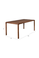 Modern Minimalist Wooden Dining Table | Zuiver Storm | Oroatrade.com