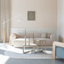 Hospitality furniture - Cream 3-Seater Sofa - www.oroatrade.com