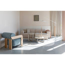 Hospitality furniture - Cream 3-Seater Sofa - www.oroatrade.com