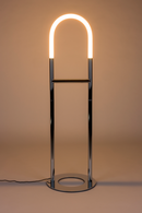 Modern Chrome Floor Lamp | Zuiver Arch | Oroatrade.com