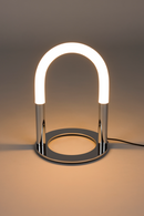 Modern Chrome Table Lamp | Zuiver Arch | Oroatrade.com