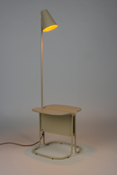 Beige Side Table Floor Lamp | Zuiver Lustor | Oroatrade.com