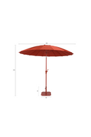 Stainless Steel Parasol Set | Zuiver Sunbrella Sunshine | Oroatrade.com
