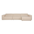 Hospitality furniture - Cream 4-Seater Sofa - www.oroatrade.com