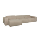 Hospitality furniture - Beige 4-Seater Sofa - www.oroatrade.com
