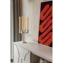 Stacked Round Aluminum Candle Holder | Zuiver Bubbles