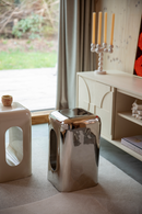 Cut-Out Painted Iron Stool | Zuiver Creek | Oroatrade.com