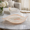 Swirl Pink Glass Tray | Zuiver Maria | Oroatrade.com
