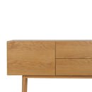 Oak 2-Drawer 2-Door Cabinet | Zuiver High On Wood