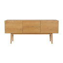 Oak 2-Drawer 2-Door Cabinet | Zuiver High On Wood