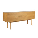 Oak 2-Drawer 2-Door Cabinet | Zuiver High On Wood