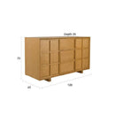 Hospitality furniture - Solid Ash Japandi Cabinet - www.oroatrade.com