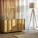 Hospitality furniture - Solid Ash Japandi Cabinet - www.oroatrade.com