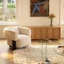 Hospitality furniture - Solid Ash Japandi Cabinet - www.oroatrade.com