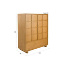 Natural Solid Ash 2-Door Cabinet | Zuiver Raster