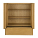 Natural Solid Ash 2-Door Cabinet | Zuiver Raster