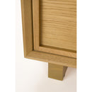 Natural Solid Ash 2-Door Cabinet | Zuiver Raster