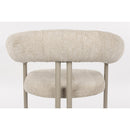 Hospitality furniture - Beige Curved Dining Armchairs (2) - www.oroatrade.com