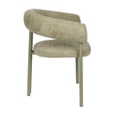 Hospitality furniture - Beige Curved Dining Armchairs (2) - www.oroatrade.com