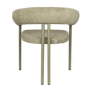 Hospitality furniture - Beige Curved Dining Armchairs (2) - www.oroatrade.com