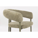 Hospitality furniture - Beige Curved Dining Armchairs (2) - www.oroatrade.com