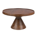Acacia Wood Round Coffee Table | Zuiver Floss
