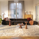 Acacia Wood Round Coffee Table | Zuiver Floss