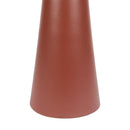 Red Aluminum Round Side Table | Zuiver Floss Marsala