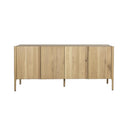 Hospitality furniture - Oak 4-Door Sideboard  - www.oroatrade.com