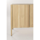 Hospitality furniture - Oak 4-Door Sideboard  - www.oroatrade.com