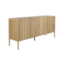 Hospitality furniture - Oak 4-Door Sideboard  - www.oroatrade.com