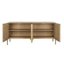 Hospitality furniture - Oak 4-Door Sideboard  - www.oroatrade.com