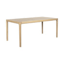 Hospitality furniture - Natural Oak Rectangular Dining Table - www.oroatrade.com