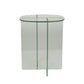 Hospitality furniture - Glass Cross-Leg Side Table - www.oroatrade.com