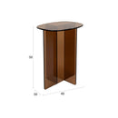 Brown Glass Side Table | Zuiver Linea | Oroatrade.com