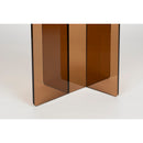 Brown Glass Side Table | Zuiver Linea | Oroatrade.com
