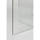 Hospitality furniture - Glass Cross-Leg Coffee Table - www.oroatrade.com