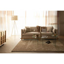 Hospitality furniture - Glass Cross-Leg Coffee Table - www.oroatrade.com