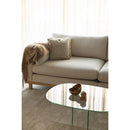 Hospitality furniture - Glass Cross-Leg Coffee Table - www.oroatrade.com